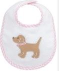 Puppy Applique Bib