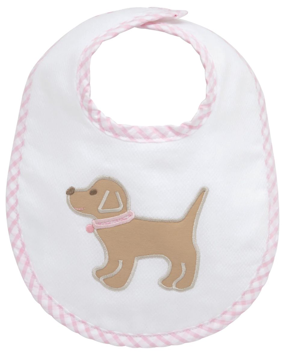 Puppy Applique Bib
