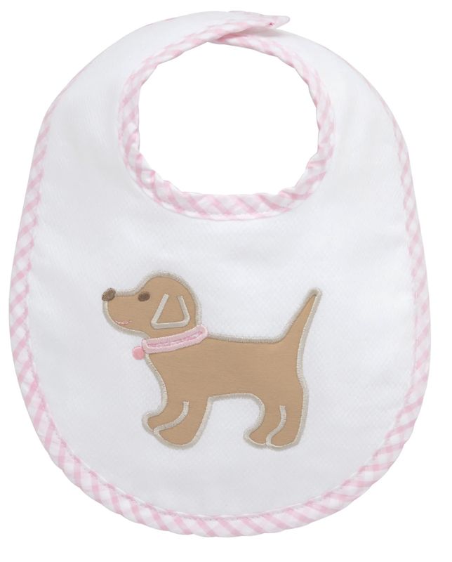Puppy Applique Bib