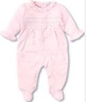 Hand Smocked Charmed Footie