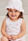 Whale Print Hat