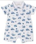Construction Print Playsuit