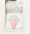 Ice Cream Bib/Burp Set