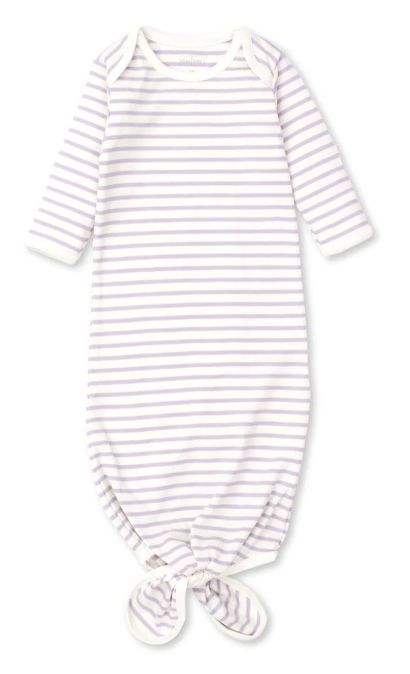 Basic Stripe Lilac Knotted Sleep Sack