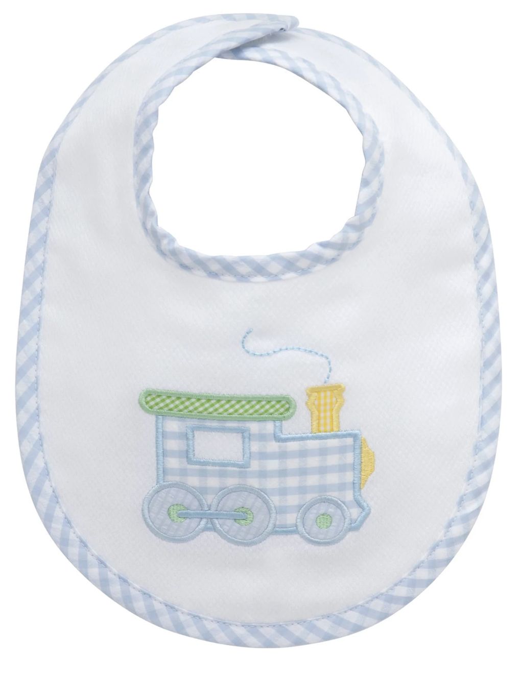 Train Applique Bib