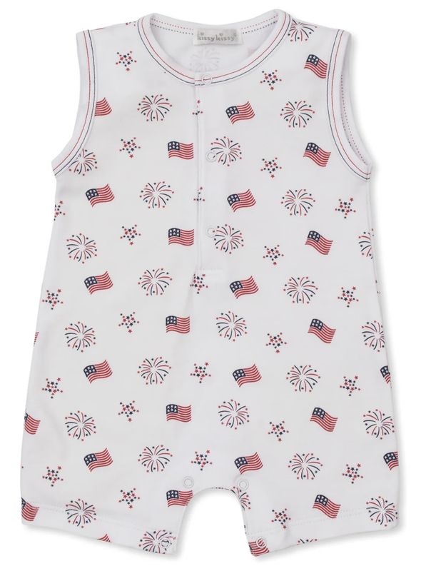 Bold Stripes &amp; Bright Stars Playsuit