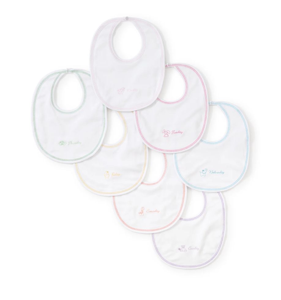 Days of the Week Bibs