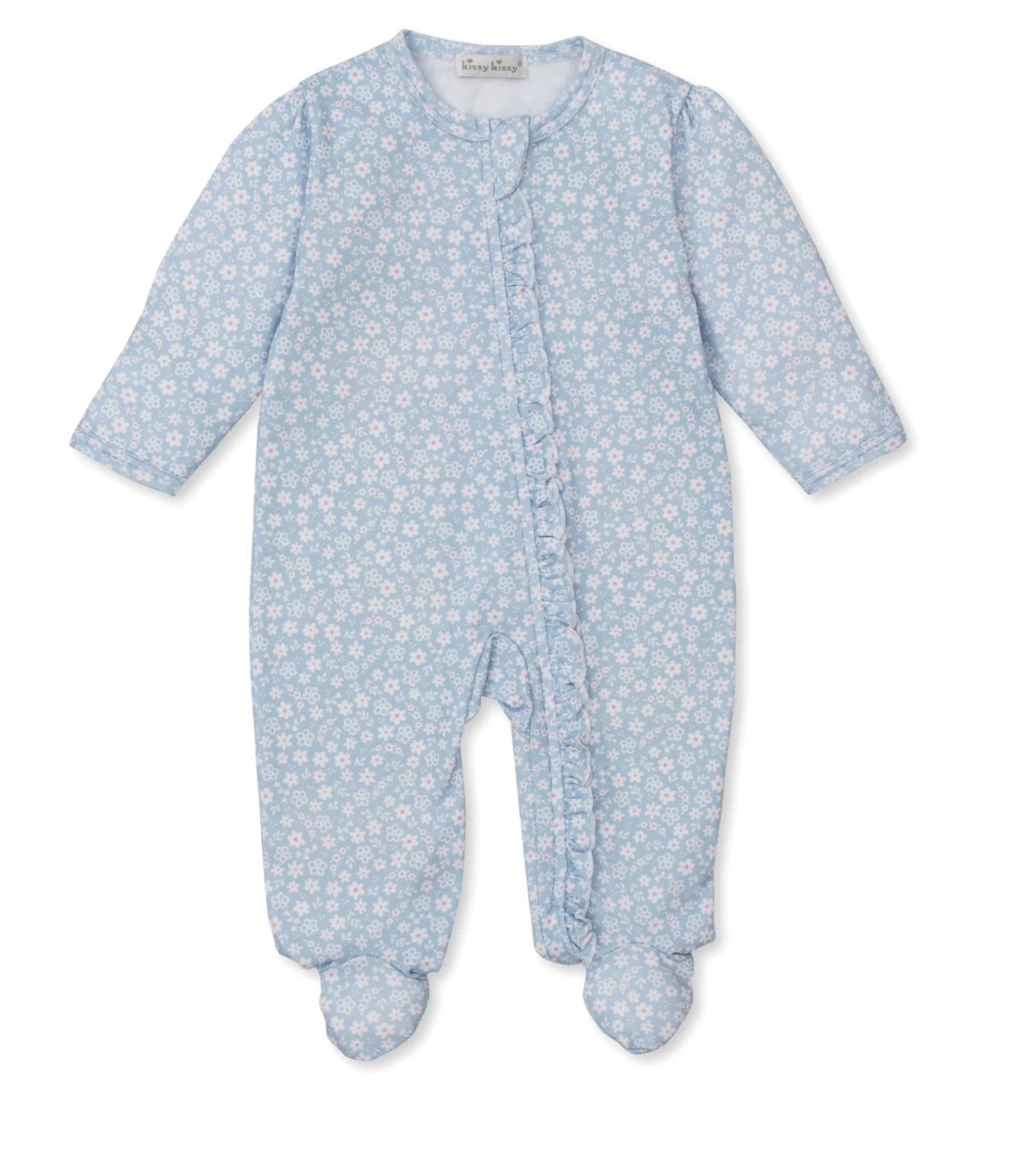 Fall in Bloom Zip Footie
