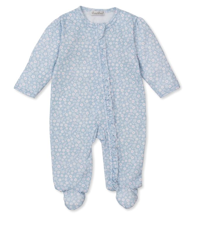 Fall in Bloom Zip Footie