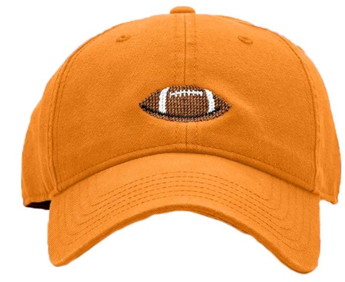 Harding Lan's Needle Point Football Hat