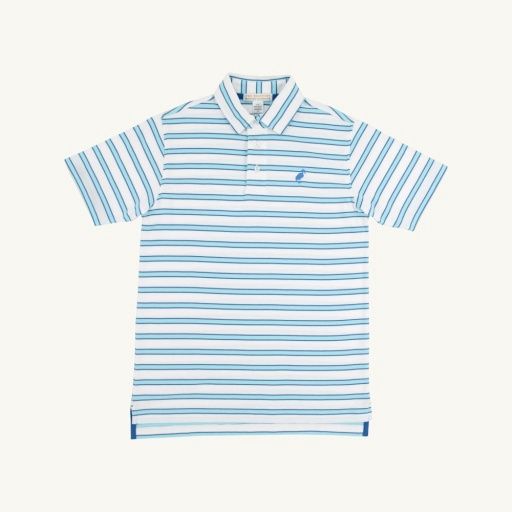 Prim &amp; Proper Polo Belhaven /Wood Boat Blue