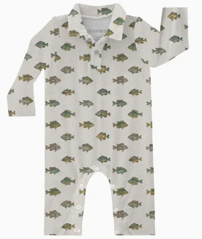 Lake Fish Polo Romper