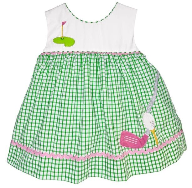 Sun bubble w/Overlay Skirt/Golf  Applique