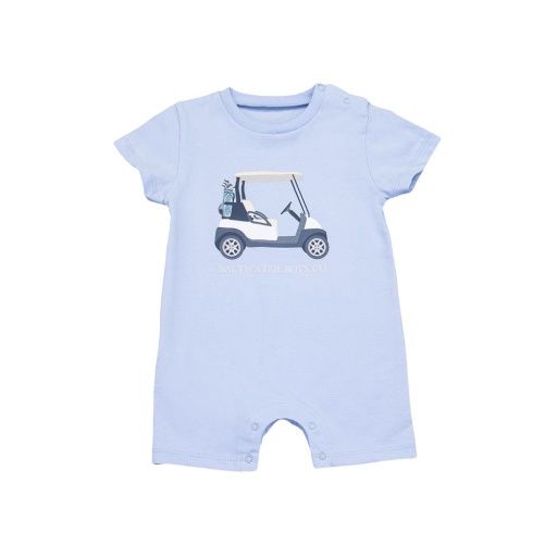 Golf Cart Graphic T-Shirt Romper, Size: 3m
