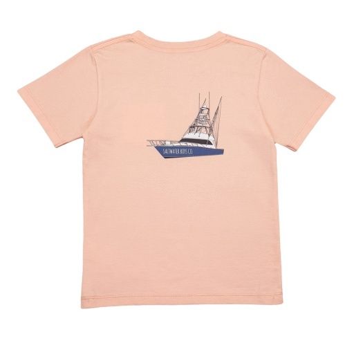 Off Shore Boat Graphic T, Size: 2t
