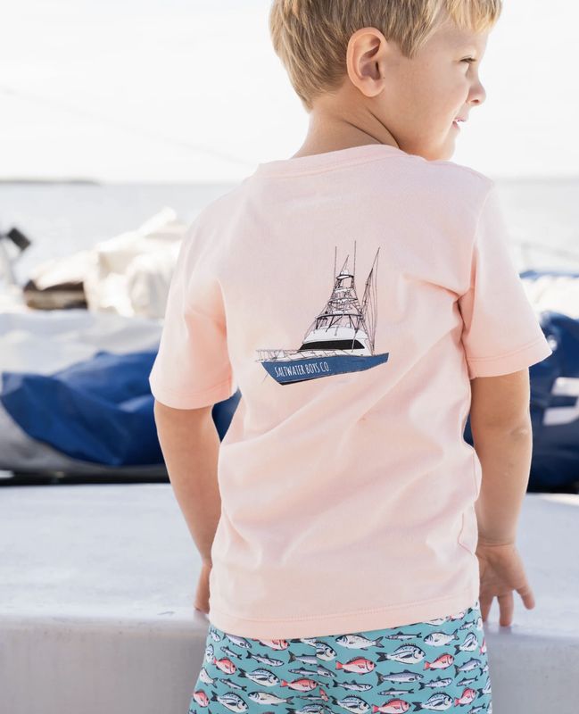 Off Shore Boat Graphic T