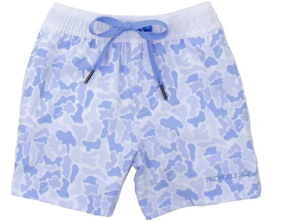 Riviera Swim Trunk River Camo