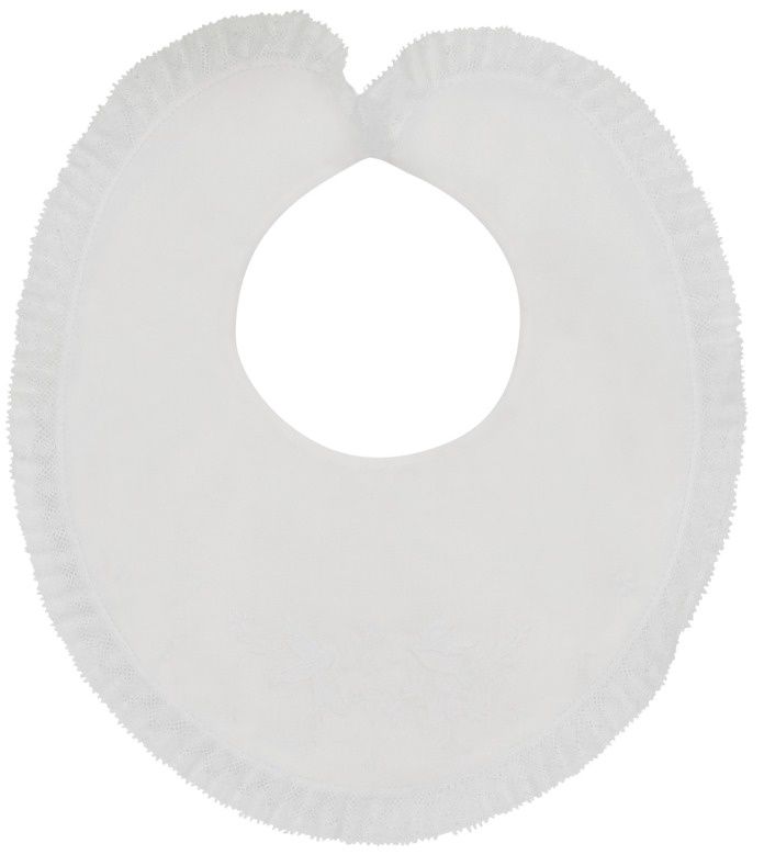 Birds Emb. Lace Bib