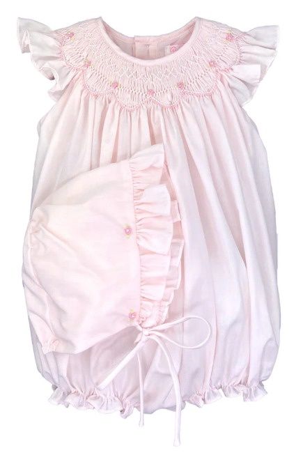 Bishop Smocked Rosebud