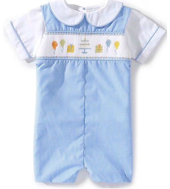 Birthday Stitched Romper