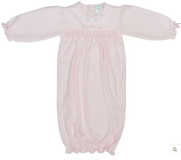 Rose Vines Pink Pima Cotton