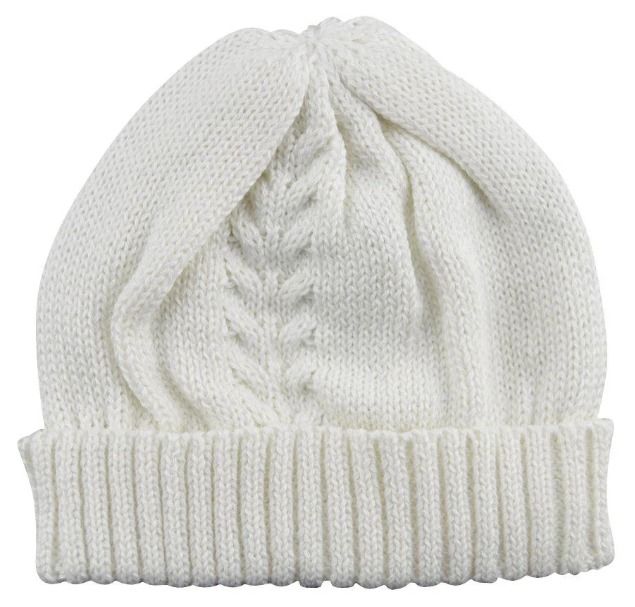 Ivory Knitted Hat