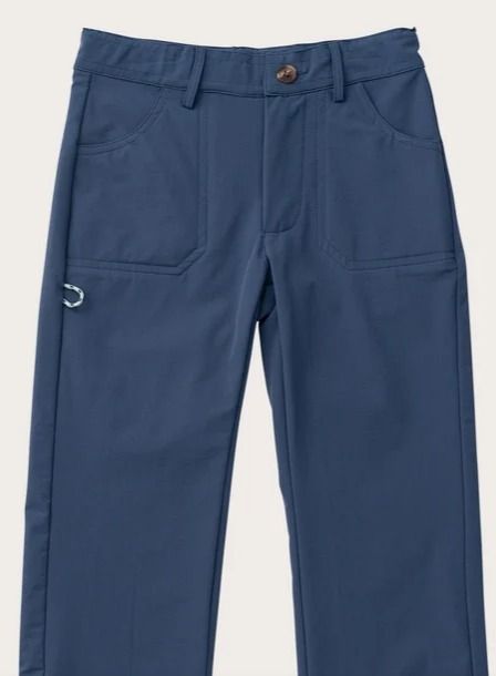 Angler Pant/Navy Peony