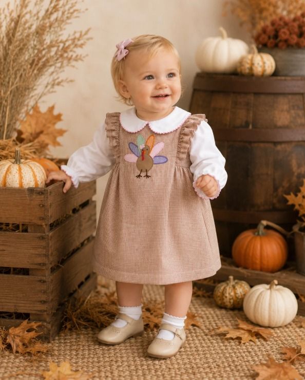 Turkey Applique Dress