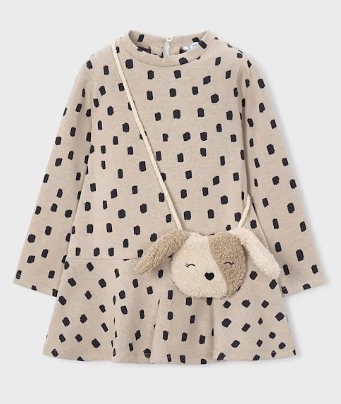 Jacquard Dress w/Bag