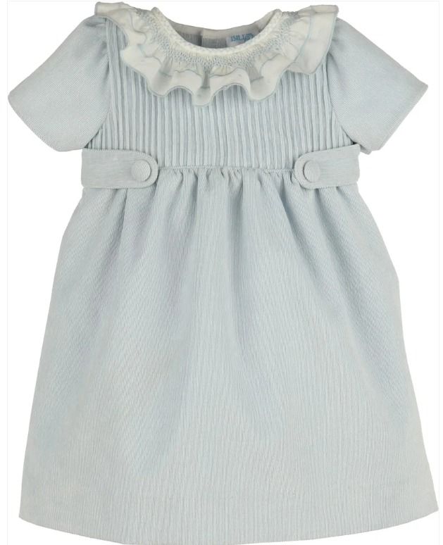 Sweet Blue Corduroy Dress