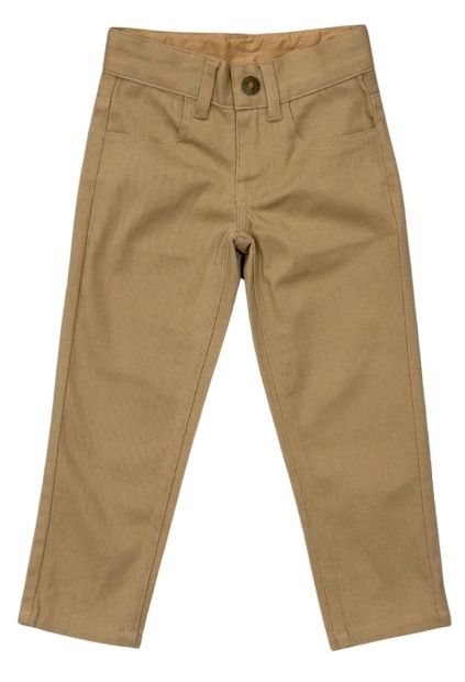 Twill Pants, Colors: Khaki, Size: 6-12months