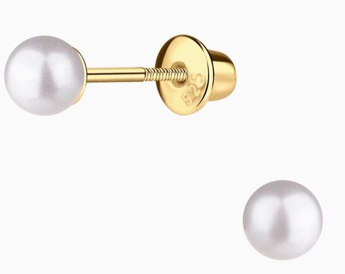 14K Gold Plated Pearl