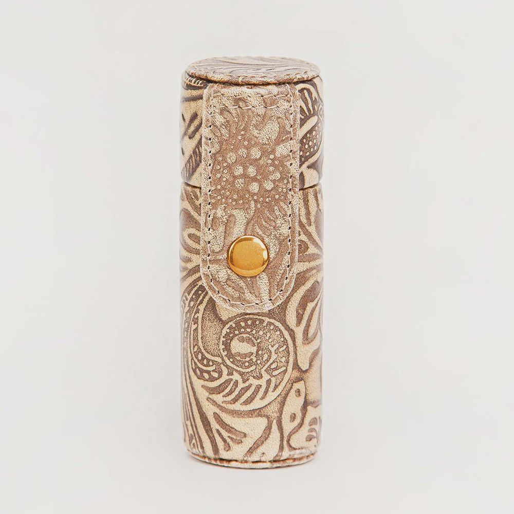 Loyal West Painted Pony Lipstick Case Embossed Floral, Colour: Embossed Floral