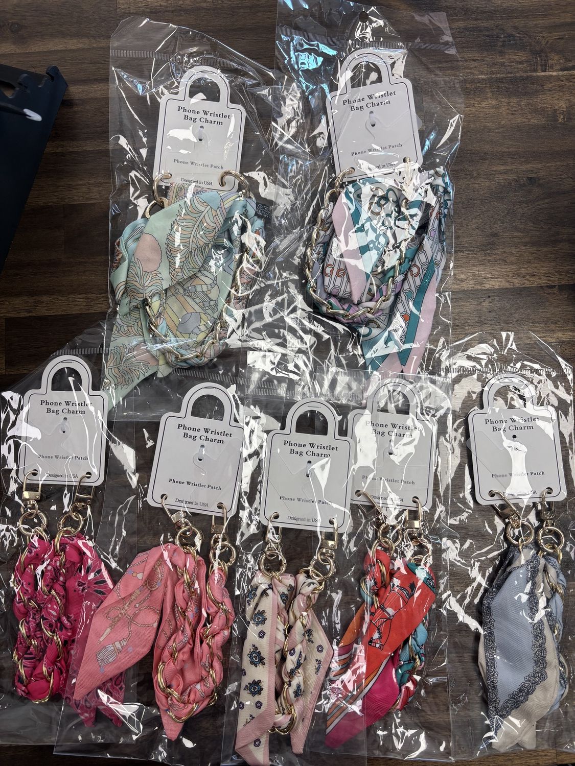 Phone Wristlet Bag Charm