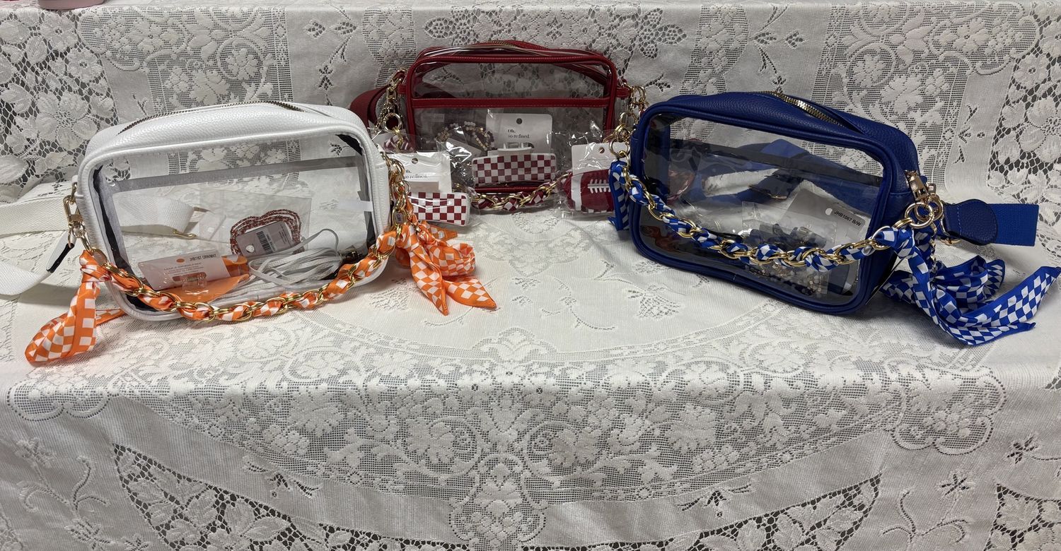 Clear Game Day Bag (set)
