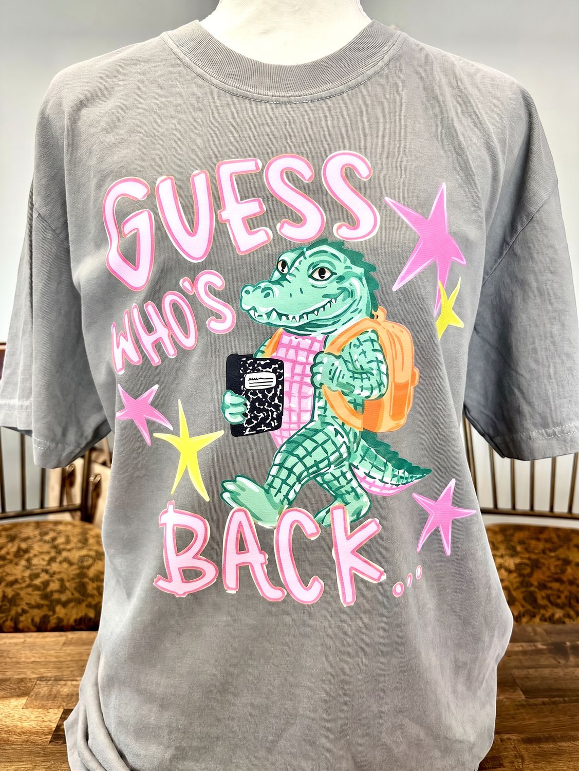 Guess who's back graphic tee