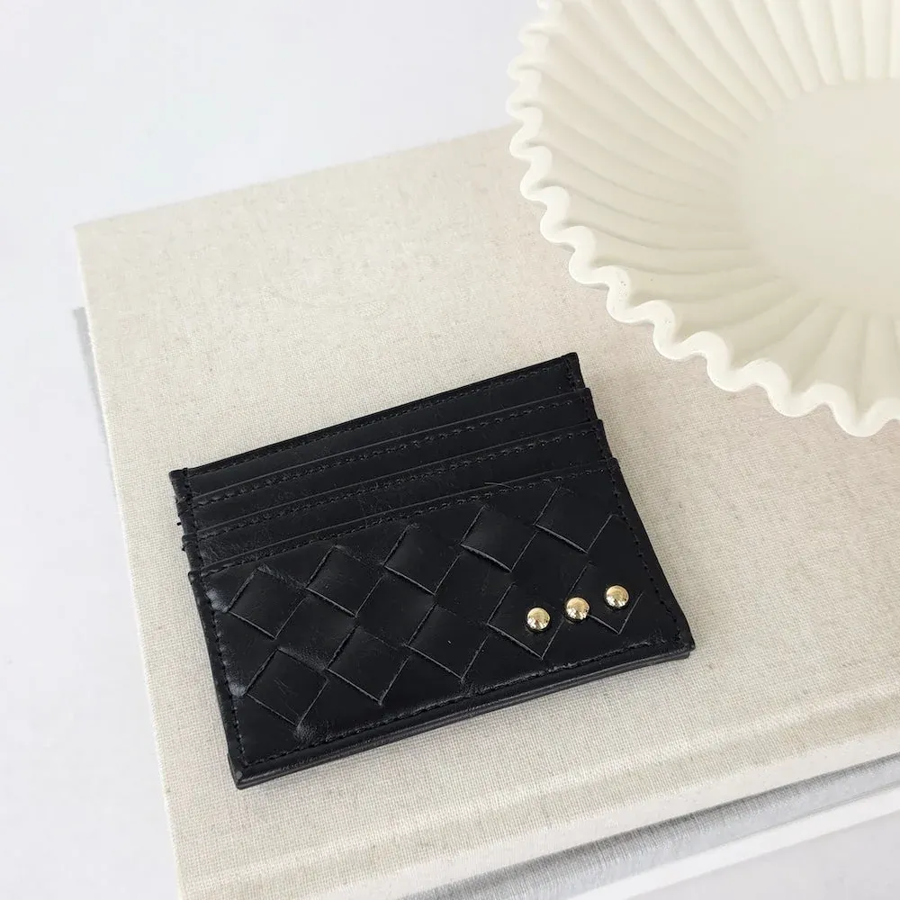 Mariah card holder, Color: black