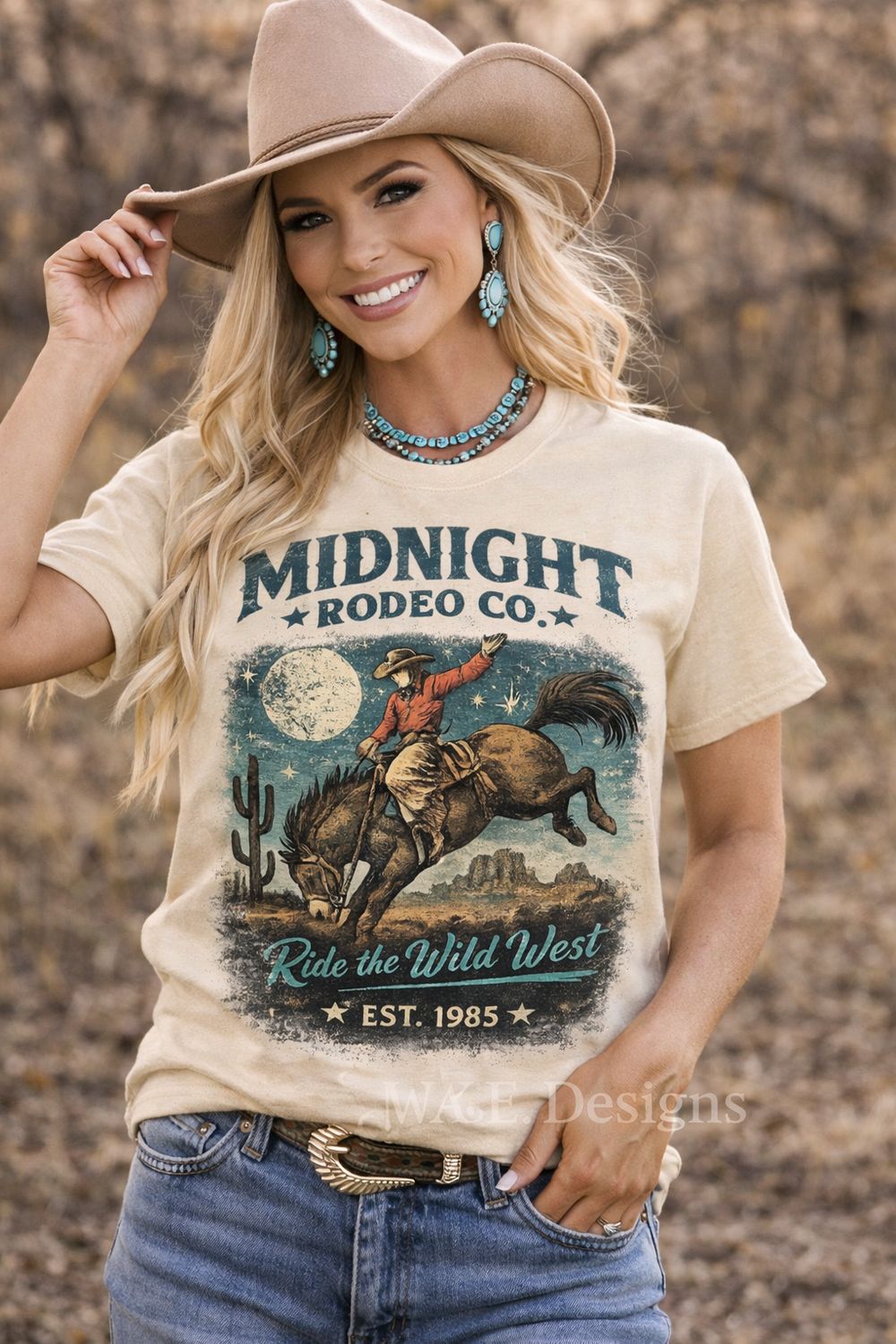 Midnight Rodeo Co. Western Graphic Tee
