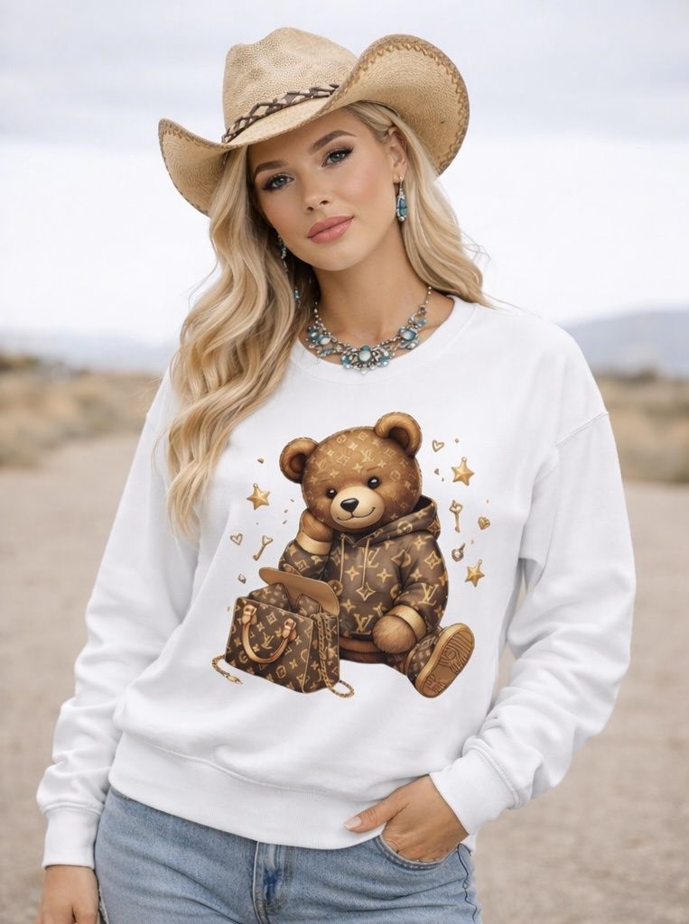 Designer Teddy Graphic Tees &amp; Sweatshirts