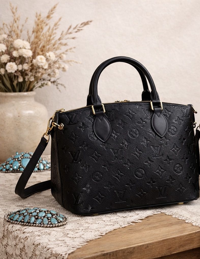 ✨ Upcycled Designer Monogram Handbag