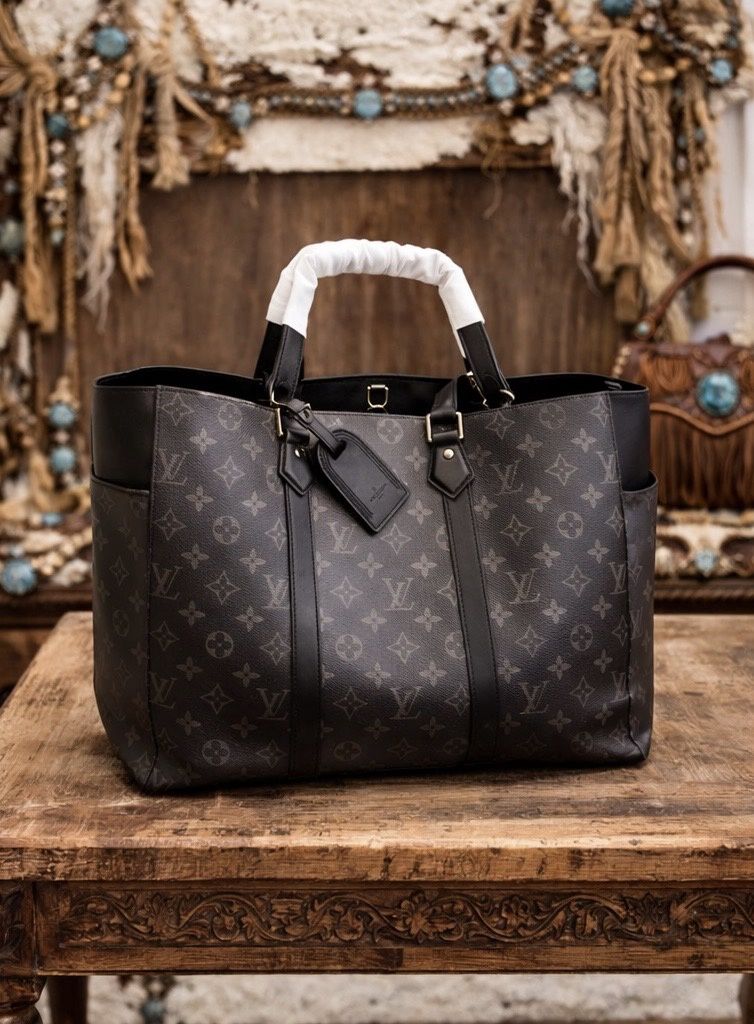 Upcycled Designer Carryall Tote  Elevated Western Style