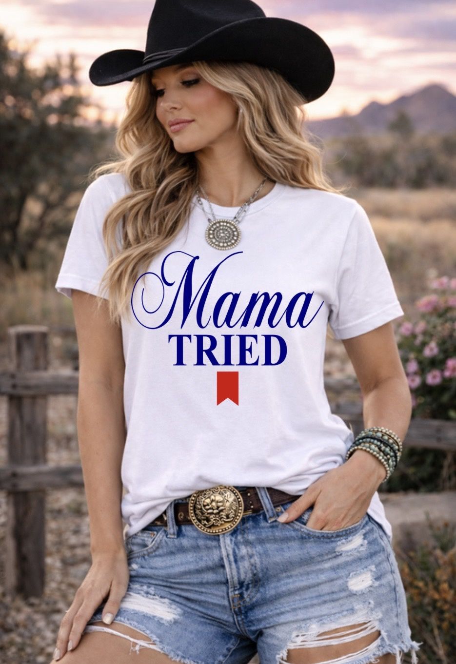Mama Tried Western Graphic Tee