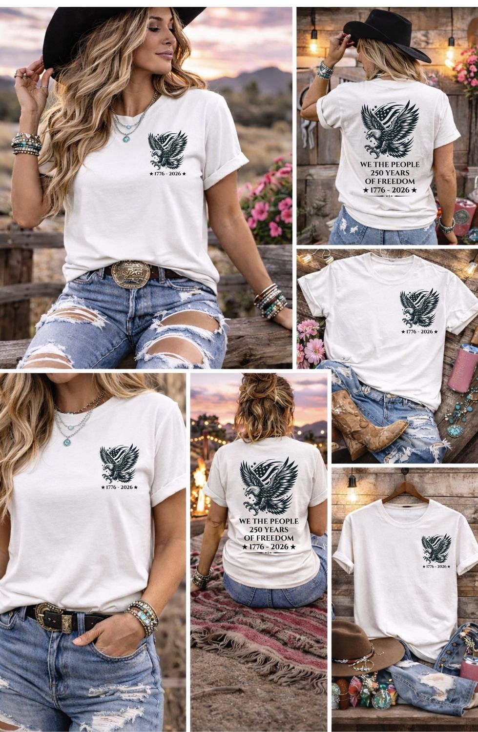 We The People 250 Year Anniversary Graphic Tees &amp; Sweatshirt