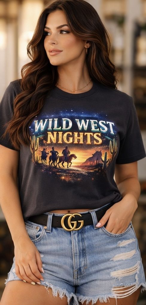 ✨Wild West Nights Western Graphic Tee Exclusive
