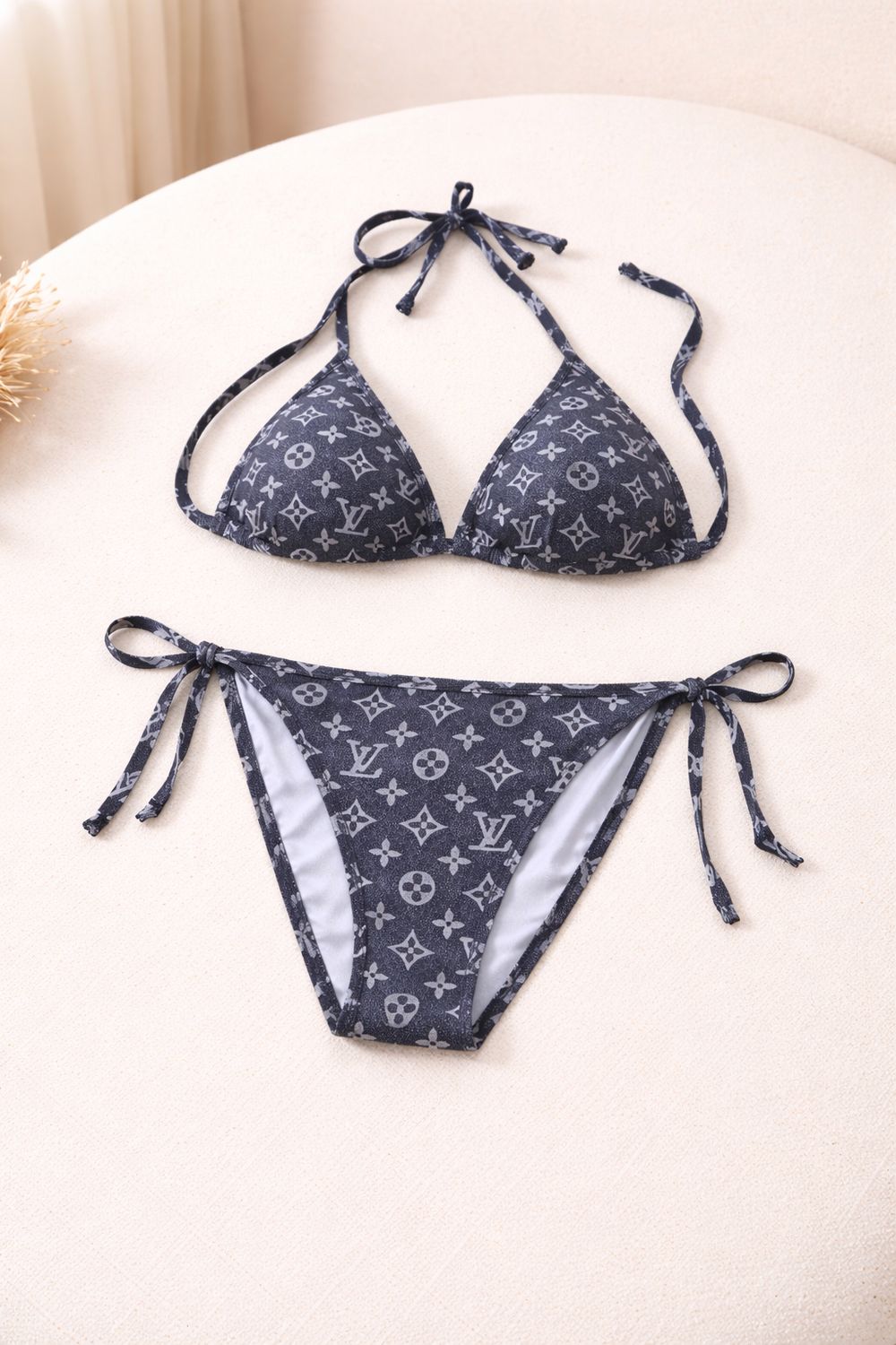 Midnight Riviera Monogram Bikini 