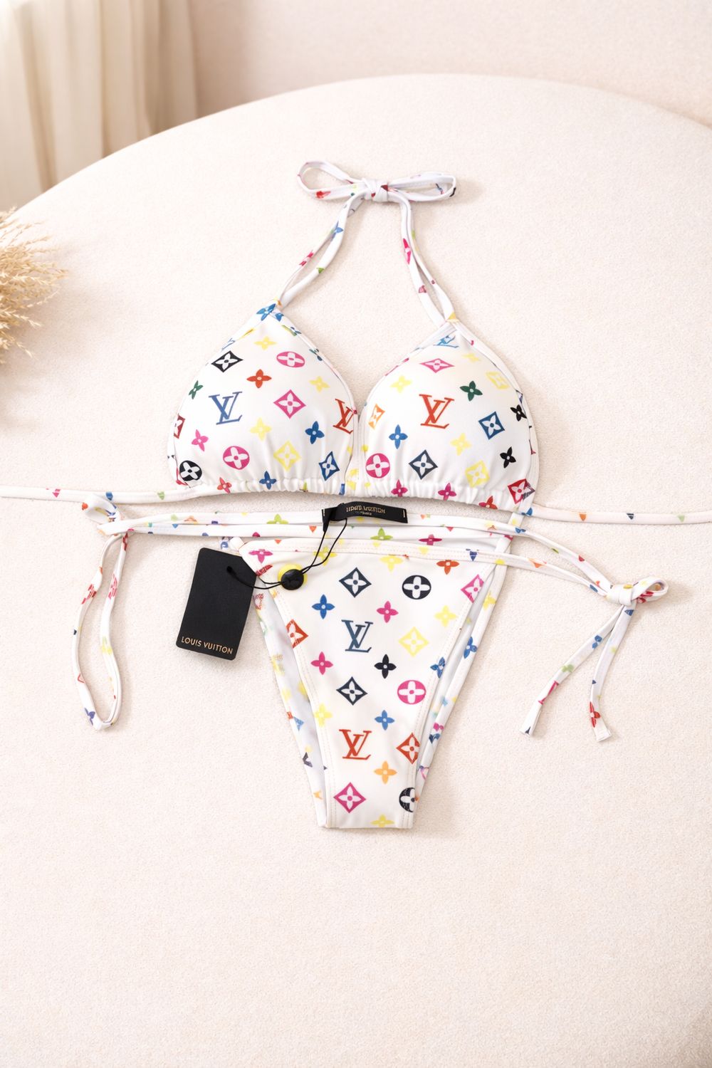 Sunset Sorbet Monogram Bikini 