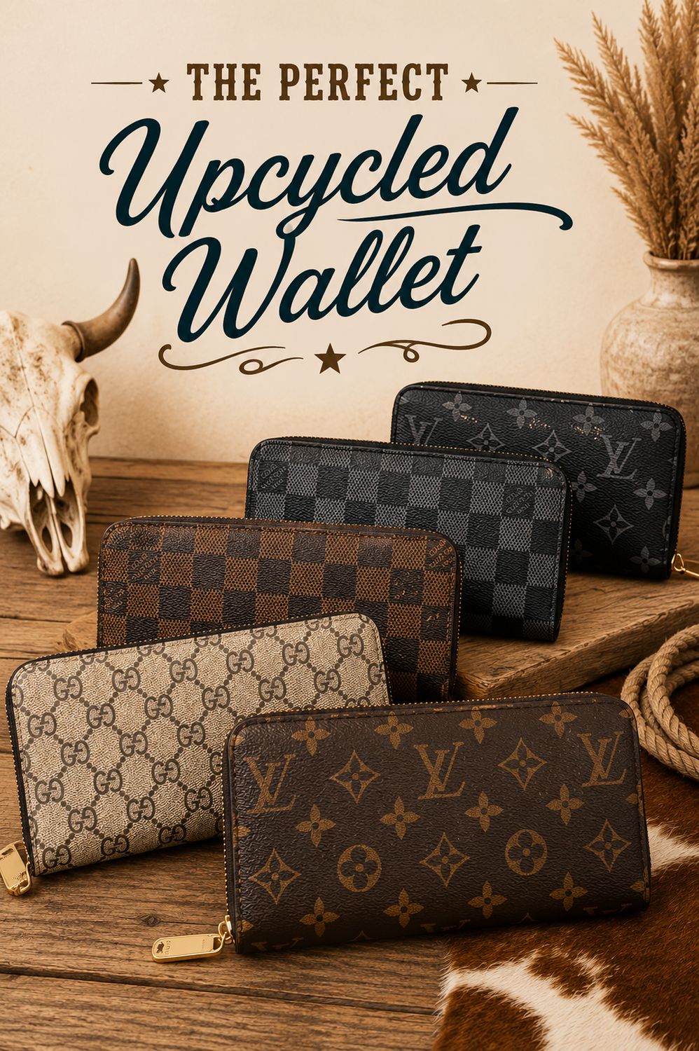 ✨ The Perfect Upcycled Wallet Collection