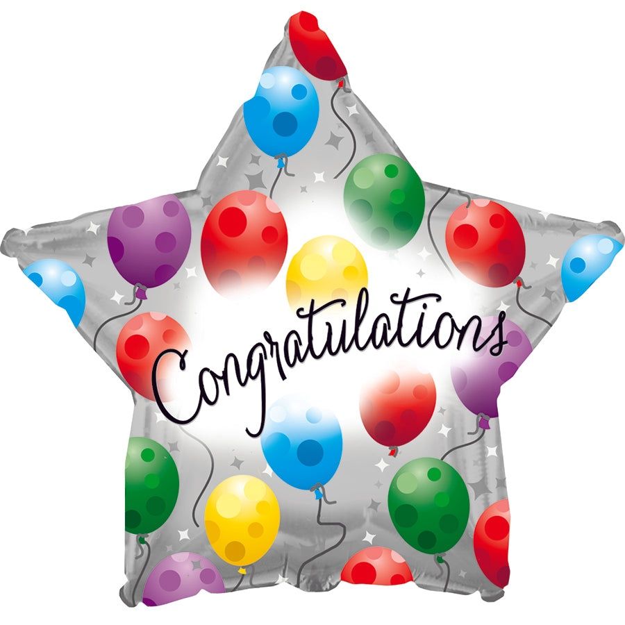 025 17" Congrat Twinkling Str