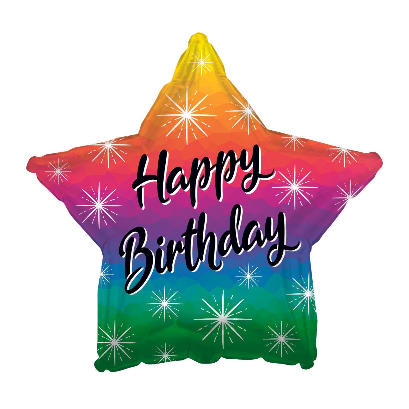 181 17" HBday Rnbw Str