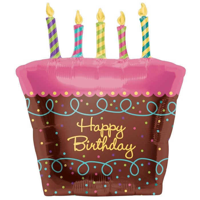 251 31" Bday Cake/Cndl